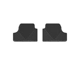 WeatherTech 98-06 BMW 3-Series Rear Rubber Mats - Black