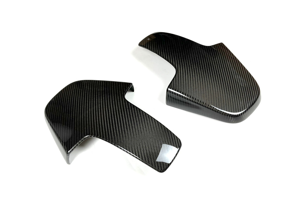 Dry carbon fiber rear seat back cover set for BMW M3 G80