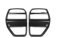 V style carbon grille front view