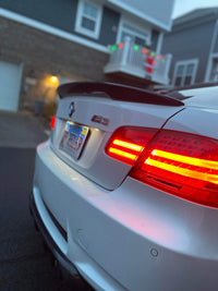 M Performance Style Carbon Fiber Trunk Spoiler - BMW E92 M3 / 3-Series (E92)