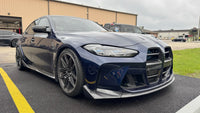CSL carbon front lip installed