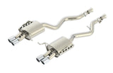 Borla 13-16 BMW 335i / 435i Atak Cat back SS 3.0in, 2.25in 3.5in Tip Single Rolled