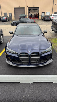 CSL carbon front lip hardware