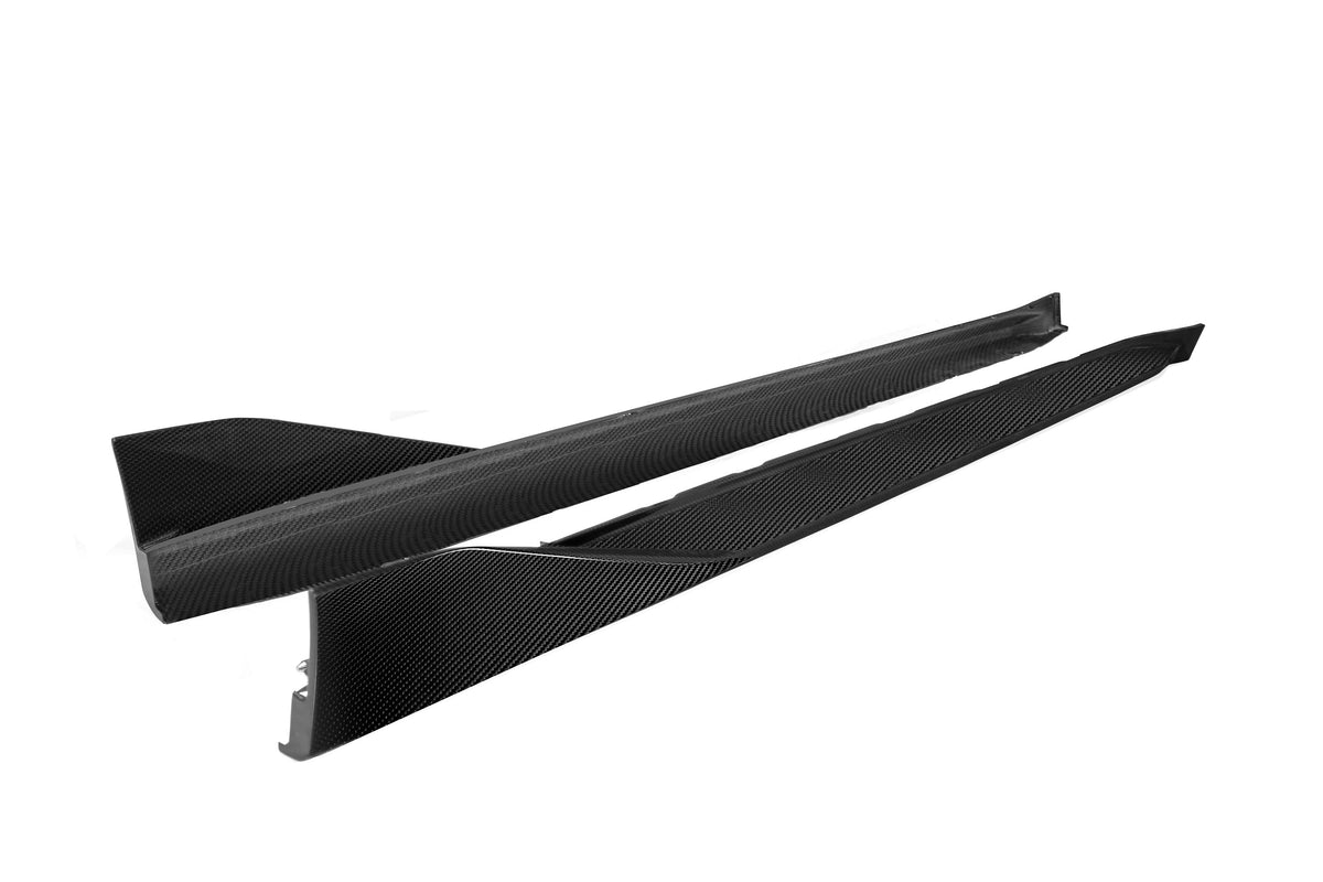 Dry carbon fiber M Performance side skirts for BMW G80 M3