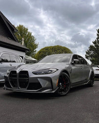 CSL carbon front lip corner detail