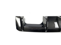 Carbon rear diffuser detail