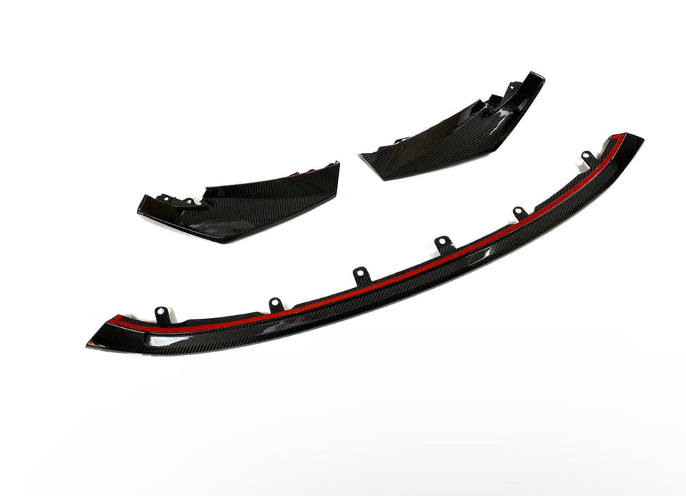 CSL style dry carbon fiber front lip for BMW G80 M3 G82 M4