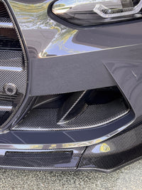 Carbon front air duct set