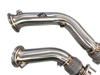 MAD BMW S55 Downpipes M2C M3 M4 W/ Flex Section
