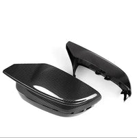 Carbon mirror cap installed