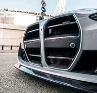ST style dry carbon fiber front grille for BMW G80 M3 G82 M4