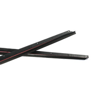 F90 M5 3D Style Carbon Fiber Side Skirts - detail