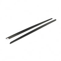 F90 M5 3D Style Carbon Fiber Side Skirts - detail