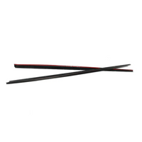 F90 M5 3D Style Carbon Fiber Side Skirts - detail