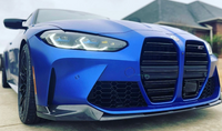M Performance carbon front lip view