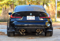 Carbon rear diffuser side profile