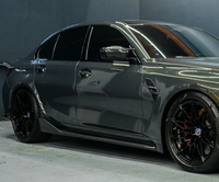 Carbon side skirt view