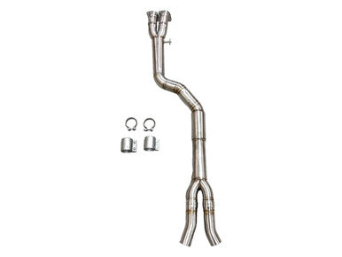 MAD X3M X4M S58 Resonated Single Midpipe