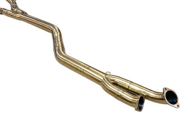 MAD M3 M4 Single Midpipe Titanium