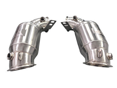 MAD BMW F9x M5 M8 Catted Downpipes W/ No CEL Guarantee