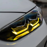 CSL yellow DRL installed